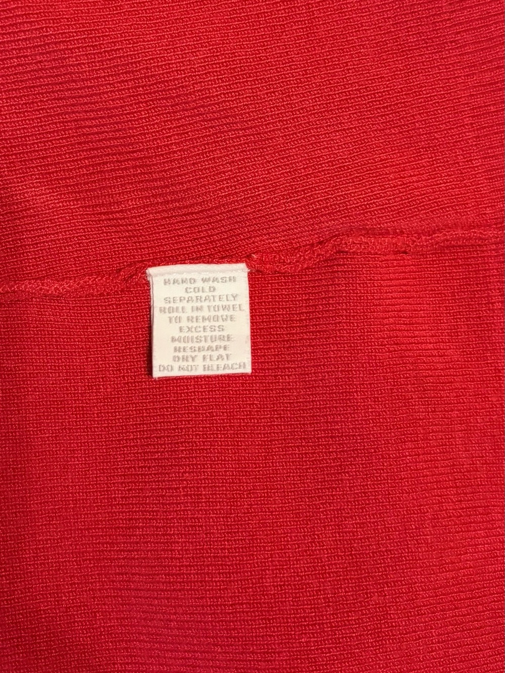 Charter Club Coral Red V-Neck Single Button Cardigan - Picture 4 of 6